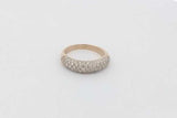 0.64cttw Diamond Ring In 14k Yellow Gold 3.5 Grams Size 7 Eb1026ocrsa