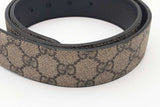 Gucci Monogram Reversible Belt Interlocking G Buckle Size 85/34 Eb0725lrxsa