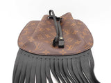 Louis Vuitton Fringed Noe Bucket Bag In Monogram Coated Canvas Fw0925szxdu