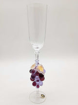 Murano Grape Glass Champagne Flute Do0125wxde