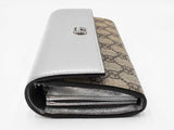 Gucci Metallic Calfskin Gg Supreme Petite Marmont Wallet Chain Bag Sd0926orzdu