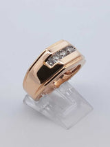 0.50 Cttw Channel-set Diamond & 14k Gold Band 10.2 Grams Size 8 Fw0625izxdu