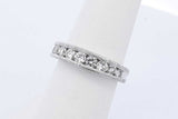 0.78cttw Diamond Ring In 14k White Gold 4.9 Grams Size 6 Eb0926rrxde