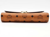 Mcm Millie Visetos Crossbody Bag Beige Aa0926lrzsa