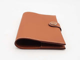 Hermes R.m.s Tan Calfskin Passport Holder Fw1224wxzsa