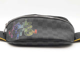 Louis Vuitton Virgil Abloh Discovery Bum Bag In Damier Graphite Fw0526cxzdu