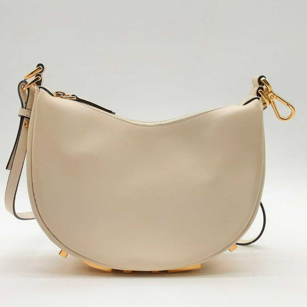 Fendi White Ice Matte Nano Fendiagraphy Hobo Crossbody Lh0125lxzxde