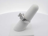 1.27ctw Diamond 14k White Gold 7.9 Grams Ring Size 7 Sd0625lozxsa