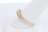 0.33ctw Diamond Ring In 10k Yellow Gold 2 Grams Size 9 Eb1225orxdu
