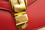 Gucci Sylvie Red Leather Shoulder Bag Eb0826oxzde
