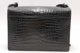 Yves Saint Laurent Crocodile Embossed Leather Sunset Shoulder Bag Eb0926irxsa