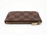 Louis Vuitton Pochette Clés Key Pouch In Damier Ebene Coated Canvas Fw0726lxzdu