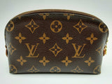 Louis Vuitton Brown Monogram Coated Canvas Cosmetic Pouch Do0924lwxde