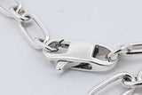 Tiffany & Co. 1837 Double Lock Sterling Silver Bracelet 7.1g 8 Inch Eb0426oxzsa