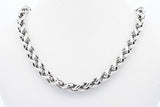 David Yurman Sterling Silver Wheat Chain Necklace 37.6 Grams 26 Inch Eb0924lrxsa