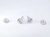 2.0 Cttw Lab-grown Diamond Stud Earrings In 14k White Gold 1.1 Gram Fw0326wcrdu