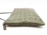 Mcm Khaki Moss Visetos Crossbody Pouch Sd0826oorde