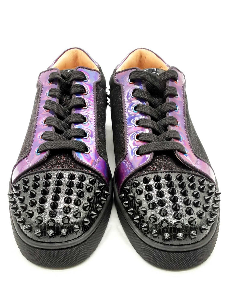 Christian Louboutin Seavaste Orlato Glitter Iridescent Sneakers Eb0824lrxde