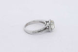0.5cttw Diamond Ring In 14k White Gold 3 Grams Size 4 Eb0926crxsa