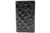 Chanel Lucky Symbols Embossed Black Patent Leather Wallet Eb0926lsxde