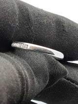 Tiffany & Co. Diamond & 95% Platinum Wedding Ring 3.7 Grams Size 5.5 Fw0226wrxdu