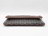 Goyard Sainte Marie Mm Clutch In Goyardine Coated Canvas & Leather Fw1026rzxdu