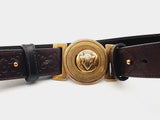 Gucci 263733 204046 Hysteria Guccissima Brown Leather Belt 80/32 Do0424lxzde