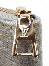 Louis Vuitton Zippy Coin Purse In Washed Gray Monogram Denim Fw0926wxzdu