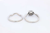 Neil Lane Diamond Engagement Set In 14k White Gold 6.7 Grams Size 8 Eb0924ixzsa