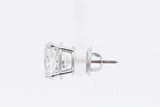 2.62ctw Oval Diamond Stud Screwback Earring 14k White Gold 1.1g Eb1025wiscsa