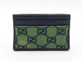 Gucci Monogram Multicolor Card Holder Wallet In Canvas & Leather Fw1026oxzdu