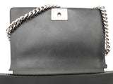 Chanel Boy Bag Black Quilted Patent Leather Shoulder Bag Do1124pxzxde