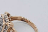 0.41cttw Diamond Ring In 10k Yellow Gold 3.8 Grams Size 7 Eb0826owrsa