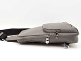 Louis Vuitton Avenue Sling Bag In Gray Taiga Leather Fw0326czxdu