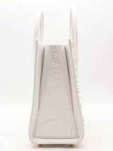 Christian Louboutin Paloma White Leather Tote Bag Eb1224rxzsa