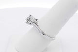 0.41ctw Diamond Ring In 10k White Gold 2.9 Grams Size 7 Eb0226ocrsa