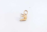 Approx. 0.45ctw Diamond Pendant In 14k Yellow Gold 0.6 Grams Eb1224lixsa