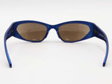Balenciaga Bb0181s Blue Sunglasses With Case Aa0926lzxsa