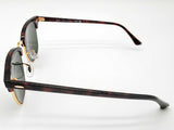 Ray-ban Rb3016 Brown Gold Frames Green Lens Sunglasses Do0125cxde