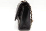 Chanel Quilted Lambskin Double Flap Shoulder Bag Eb0726wrxzsa