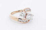 2.41cttw Diamond Ring In 14k Yellow Gold 8 Grams Size 6.75 Eb0426ocrxdu