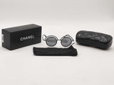 Chanel Pearl Round Blue Sunglasses Aa1225ozxsa