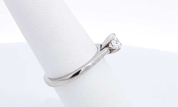 14k White Gold .55ctw Lab Grown Diamond Ring Size 6, 3.2g Ebwlxdu 144010021094