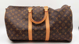 Louis Vuitton Keepall 45 Monogram Canvas Travel Bag Sd0925rrzdu