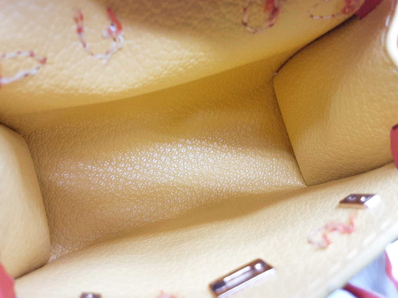 Yellow Orange Boutique Mini Bag Charm Do0725ede