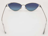 Tiffany & Co. Tf3095 Silver Frames Blue Gradient Lens Sunglasses Do0625lcxde