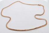 18k Yellow Gold Chain Necklace 11.4 Grams 17.5 Inch Eb0926llxzsa