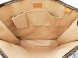 Louis Vuitton Sac Plat Handbag In Monogram Coated Canvas Fw0626eordu