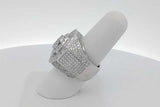 4.17cttw Diamond Ring In 14k White Gold 16.9 Grams Size 7 Eb0926pxxzsa