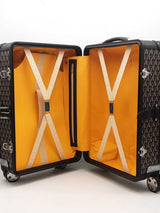 Goyard Bourget Pm Trolley Suitcase Black Aa0825erxzsa